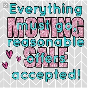 Everything must go!!